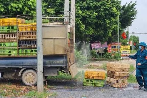 Mỗi xã một điểm nhận hàng, người dân 'huyện vùng xanh' yên tâm giãn cách