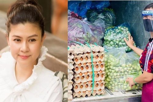 Diễn viên Kim Thư biến nhà hàng thành kho lương thực từ thiện