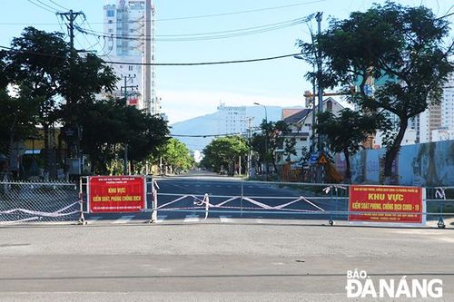 Quận Sơn Trà điều chỉnh, thu gọn vùng cách ly y tế