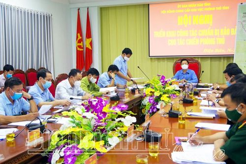 Luyện tập vận hành cơ chế các nội dung trong khu vực phòng thủ tỉnh