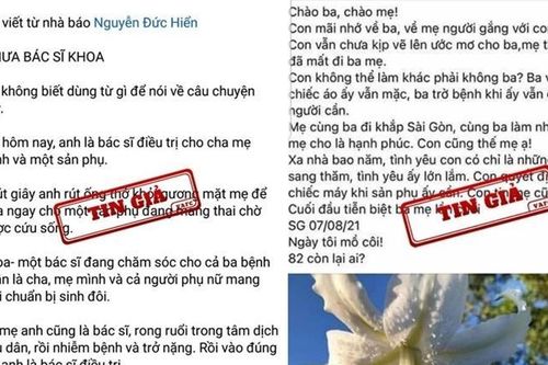 Thêm người chia sẻ tin giả 'bác sĩ Khoa rút ống thở cứu sản phụ' bị phạt