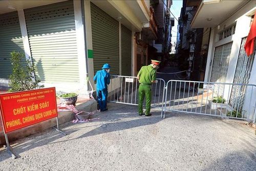 Phong tỏa tạm thời tổ dân phố số 2, phường Quang Trung (quận Hà Đông)