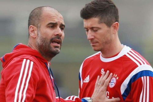 Pep từ chối câu hỏi về Lewandowski