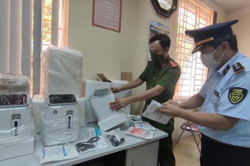 Phát hiện lô máy tạo oxy nhập lậu