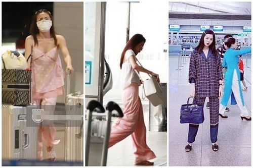 Mặc đồ ngủ ra sân bay, mỹ nhân Việt luộm thuộm như 'mẹ bổi'