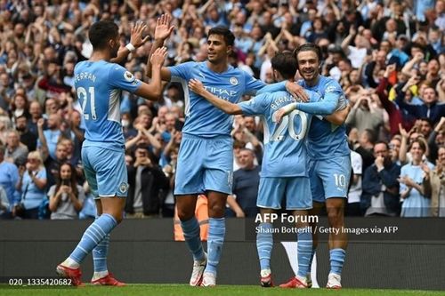Man City thắng 5-0 Norwich tại vòng 2 Ngoại hạng Anh mùa này