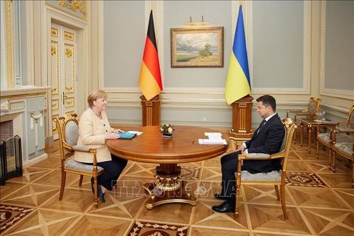 Lãnh đạo Đức, Ukraine thảo luận về dự án Dòng chảy phương Bắc 2