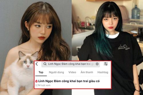 Linh Ngọc Đàm để lộ tình mới khiến mạng xã hội dậy sóng, chễm chệ top đầu TikTok