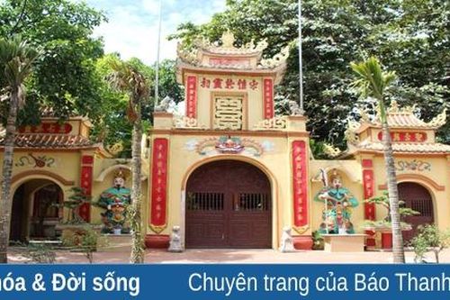 Linh thiêng Đền thờ Tống Duy Tân