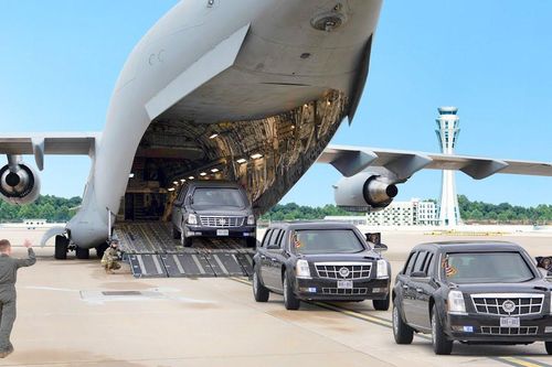 Mức độ an toàn của các phương tiện hộ tống tổng thống Mỹ