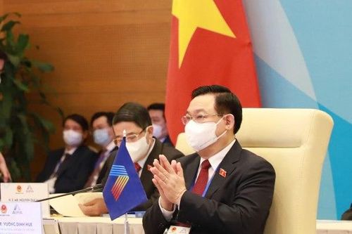 Đoàn đại biểu cấp cao Quốc hội Việt Nam dự khai mạc AIPA-42