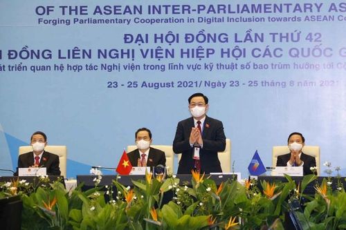 Chủ tịch Quốc hội Vương Đình Huệ kêu gọi AIPA đoàn kết, trách nhiệm để kiểm soát đại dịch Covid-19