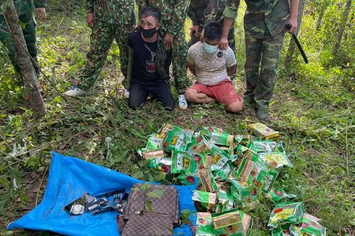 Vận chuyển gần nửa tạ ma túy đá từ Lào về Việt Nam tiêu thụ
