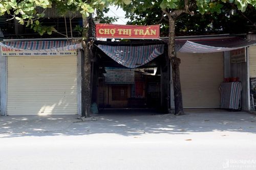 Người dân Yên Thành chủ động dừng họp chợ để phòng chống dịch