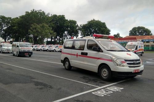 Bộ Quốc phòng bàn giao 30 xe cấp cứu cho TP Hồ Chí Minh chống dịch