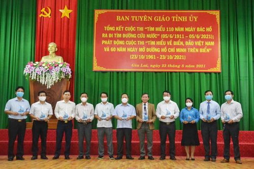 Gia Lai: Tổng kết cuộc thi 'Tìm hiểu về 110 năm Ngày Bác Hồ ra đi tìm đường cứu nước'