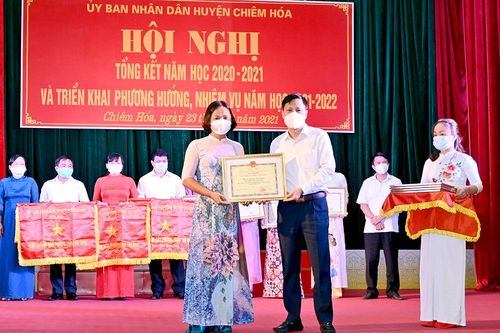 Chiêm Hóa triển khai nhiệm vụ năm học 2021 - 2022