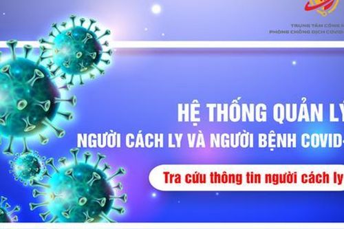 Dễ dàng tra cứu thông tin bệnh nhân COVID-19