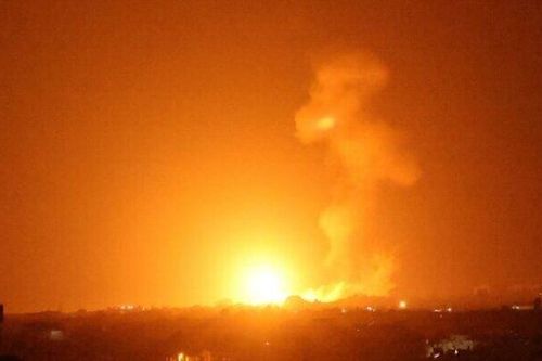 Máy bay phản lực của Israel tấn công Dải Gaza