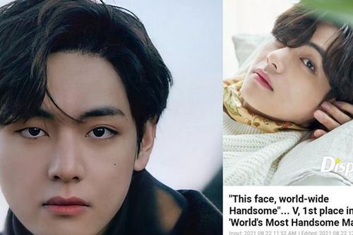 V BTS tiếp tục là 'Người đàn ông đẹp trai nhất thế giới 2021'