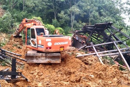 Sạt lở đất khiến 3 trẻ nhỏ tử vong ở Tuyên Quang
