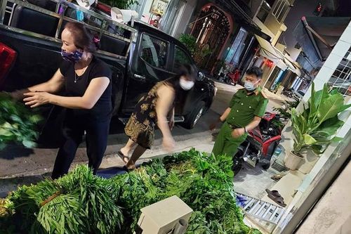 Công an xã hỗ trợ kết nối cung cấp rau sạch cho vùng nội thành