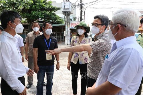Phó Thủ tướng Vũ Đức Đam trực tiếp chỉ đạo chống dịch tại 'điểm nóng' Bình Dương