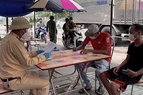 Thêm 2 trường hợp xuất trình giấy xét nghiệm Covid-19 nghi giả để qua chốt kiểm dịch