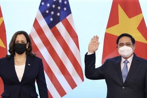 Thủ tướng tiếp Phó Tổng thống Mỹ Kamala Harris