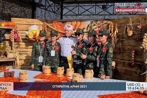 Hình ảnh đội Việt Nam tham gia 'Bếp dã chiến' tại Army Games 2021