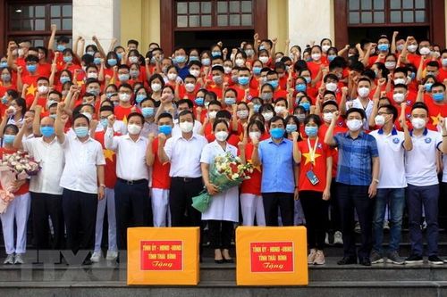 Thái Bình tiếp tục hỗ trợ TP.HCM và Bình Dương chống dịch
