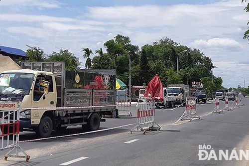 Linh động trong tổ chức giao thông, bố trí chốt kiểm dịch