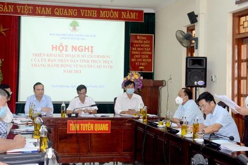 Triển khai kế hoạch thực hiện Tháng hành động Vì người cao tuổi năm 2021