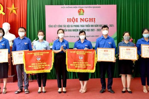 Hội đồng Đội tỉnh triển khai nhiệm vụ năm học 2021-2022