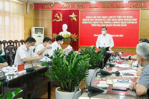 Chủ tịch Hà Nội: Quận Thanh Xuân lấy mẫu chưa trúng 'vùng đỏ' nên bùng dịch