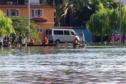 Hai chị em đuối nước thương tâm sau trận mưa lịch sử tại Hải Phòng