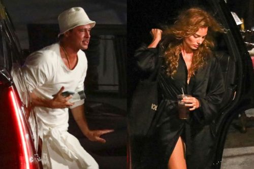 Lần xuất hiện hiếm hoi của Brad Pitt