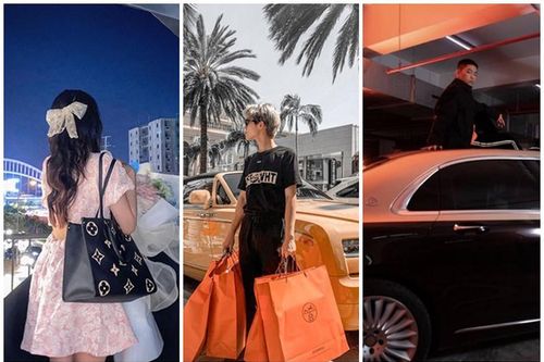 'Hoa mắt' cách vung tiền của loạt rich kid 2K