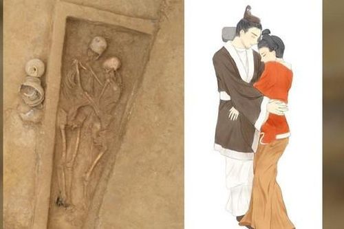 Khai quật ngôi mộ chôn hai người yêu nhau 1.500 năm trước