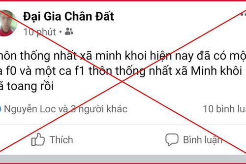Thanh Hóa liên tục xử phạt các đối tượng xuyên tạc về dịch Covid-19