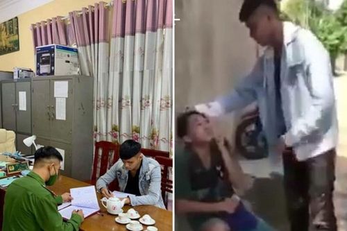 Triệu tập nam thanh niên bắt bạn quỳ gối đánh đập rồi quay clip: 'Tao Trọng Tống, muốn gì thì tìm tao'