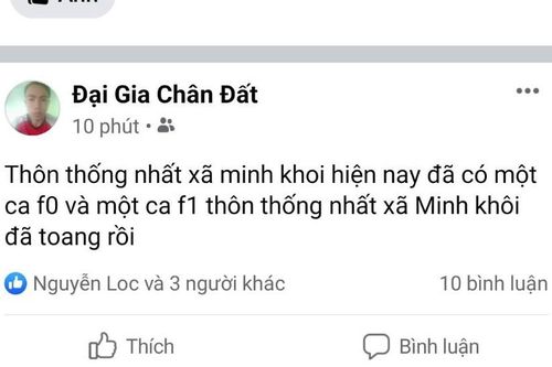 Công an huyện Nông Cống xử lý một đối tượng đăng tải thông tin sai sự thật về dịch bệnh COVID -19