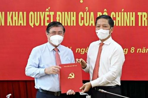 Ông Nguyễn Thành Phong chính thức giữ chức Phó Ban Kinh tế Trung ương