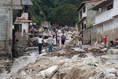 Lũ lụt kinh hoàng ở Venezuela, 20 người thiệt mạng