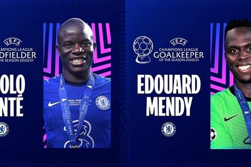 Chelsea nhận 'mưa' danh hiệu của UEFA sau một mùa giải thăng hoa