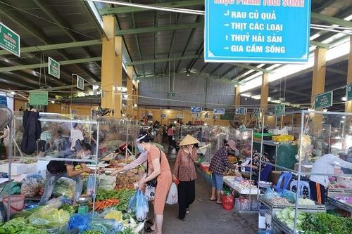 Long Biên: Triển khai mô hình 'Chợ an toàn' phòng, chống dịch bệnh lây lan
