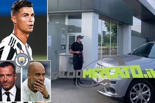 Ronaldo đến sân tập chia tay các đồng đội Juventus