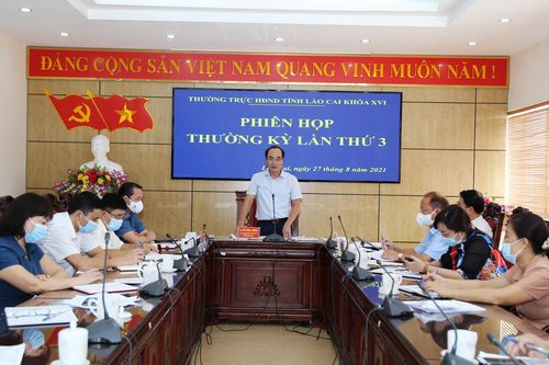 Thường trực HĐND tỉnh họp phiên thường kỳ lần thứ 3