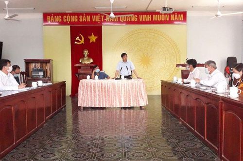 Lãnh đạo tỉnh làm việc với Ủy ban MTTQ Việt Nam huyện Cát Tiên