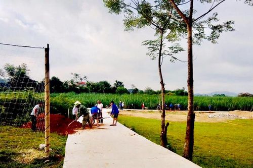 Sức dân trên mỗi tuyến đường thôn